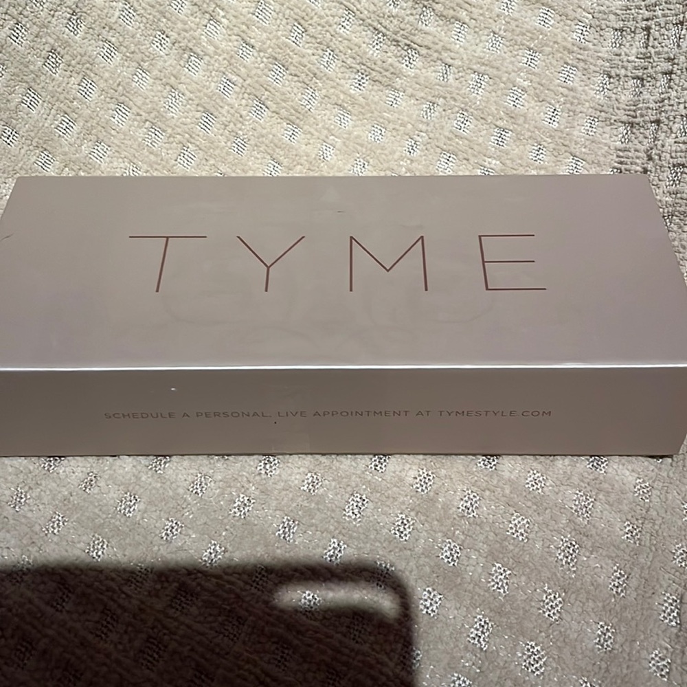 TYME two and one hair straightener/curler